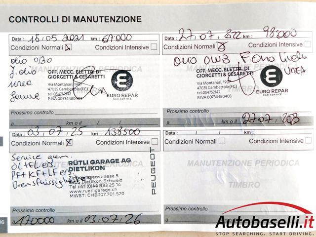 PEUGEOT 308 1.5 BLUEHDI 130CV GT LINE, NAVIGATORE, RETROCAMERA