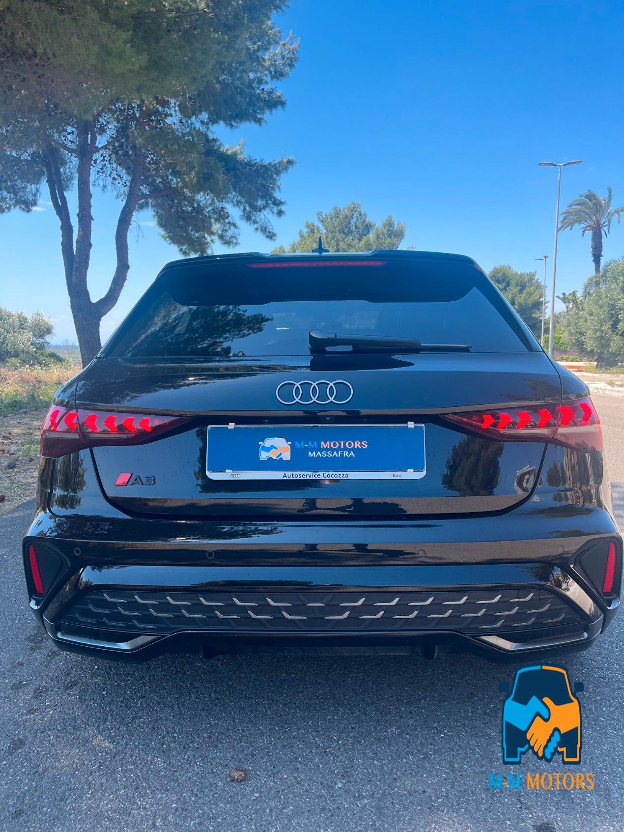 Audi A3 Sportback 2.0 tdi S line edition Pack Nero Plus 150cv s-tronic