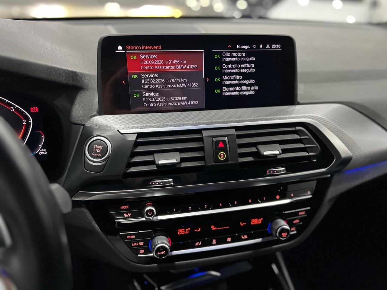 Bmw X3 XDrive20d mhev 48V MSport aut. 190 cv