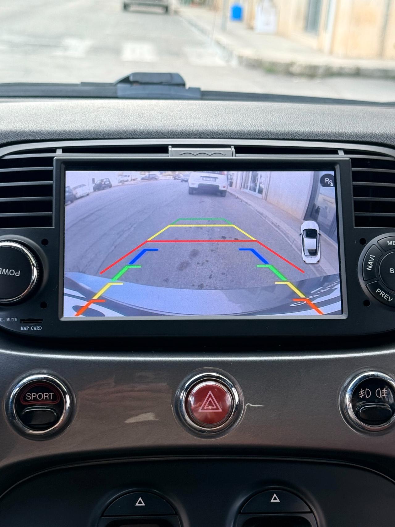 Abarth 595 595C CABRIO Competizione 160cv BLOCK SHAFT,NAVI,TELECAMERA,BLUETHOOT,USB,INTERNI IN PELLE,ANDROID AU