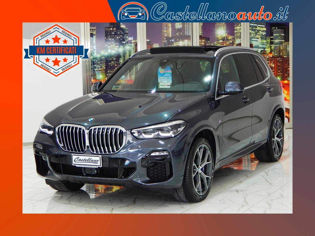 BMW X5 xdrive25d M-Sport Aut. TETTO-NAVI-PELLE-PARK-RADAR