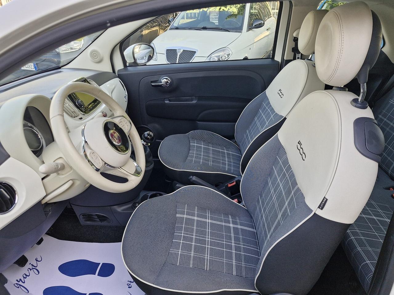 FIAT 500 1.2 BENZINA 69CV LOUNGE DICEMBRE 2015