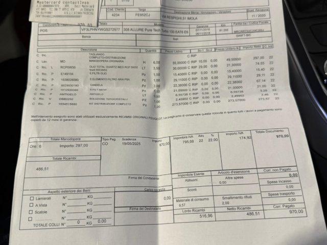 PEUGEOT 308 PureTech Turbo 130 S&S EAT6 Allure NAVI - BT - 17