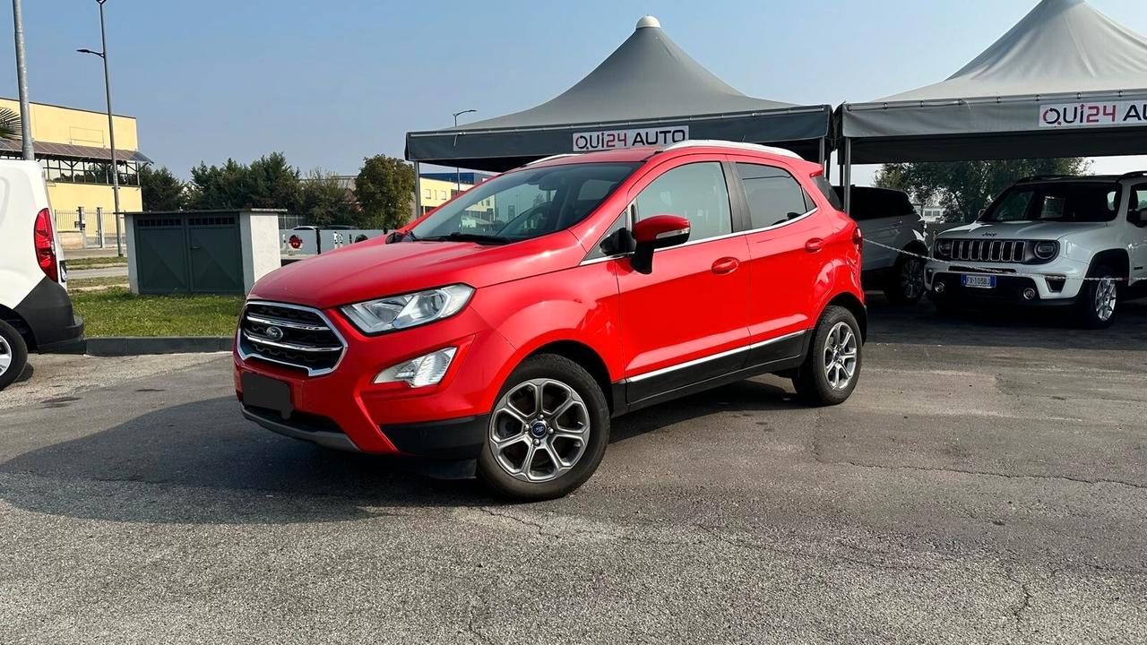 Ford EcoSport 1.5 Ecoblue 100 CV Start&Stop Titanium KM CERTIFICATI-UNICO PROPRIETARIO