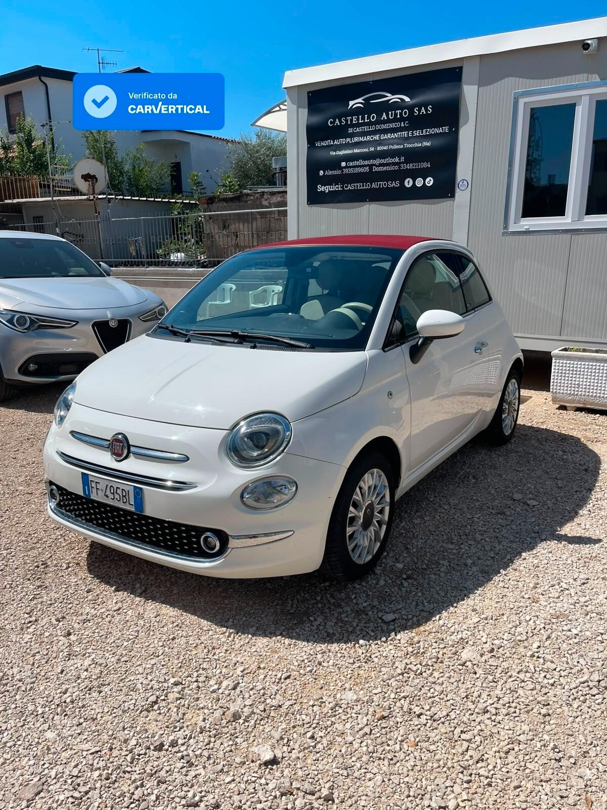 Fiat 500 Cabrio 1.2cc 69cv Lounge