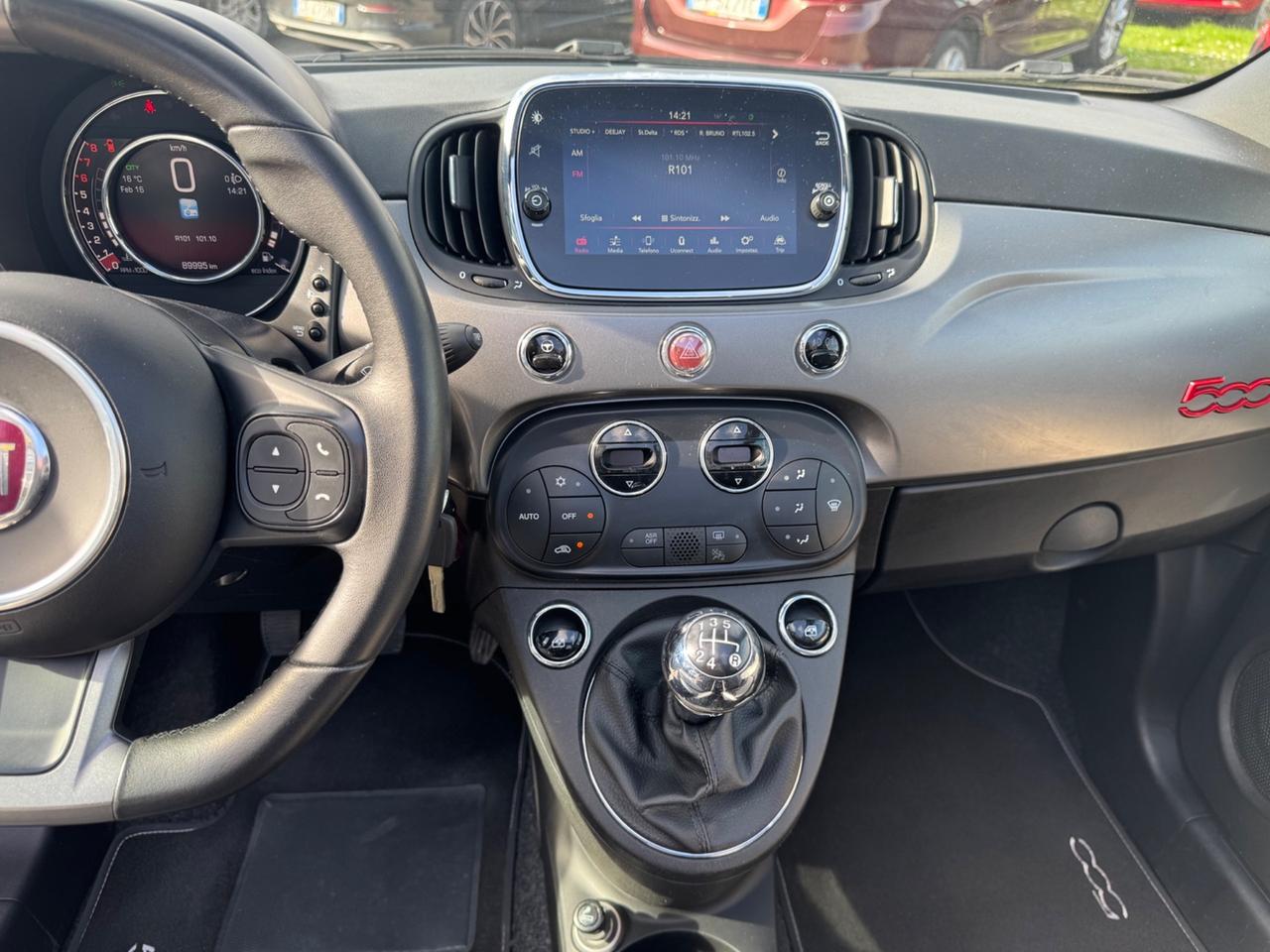 Fiat 500S CABRIO 1.2 NEOPATENTATI