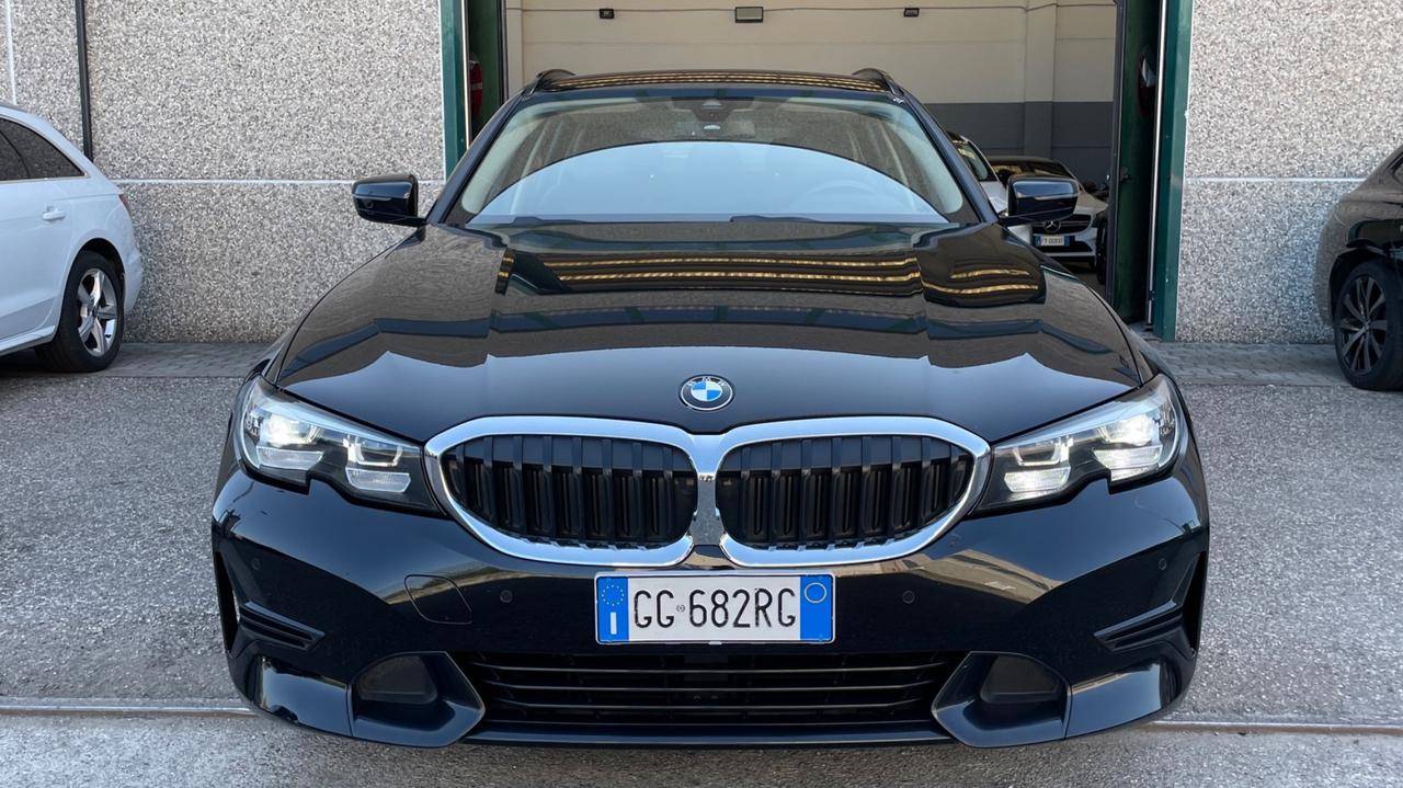 BMW 320D 48V XDRIVE 2.0 TOURING BUSINESS ADVANTAGE 190CV - PELLE, PACCHETTO LUCI, FULL LED