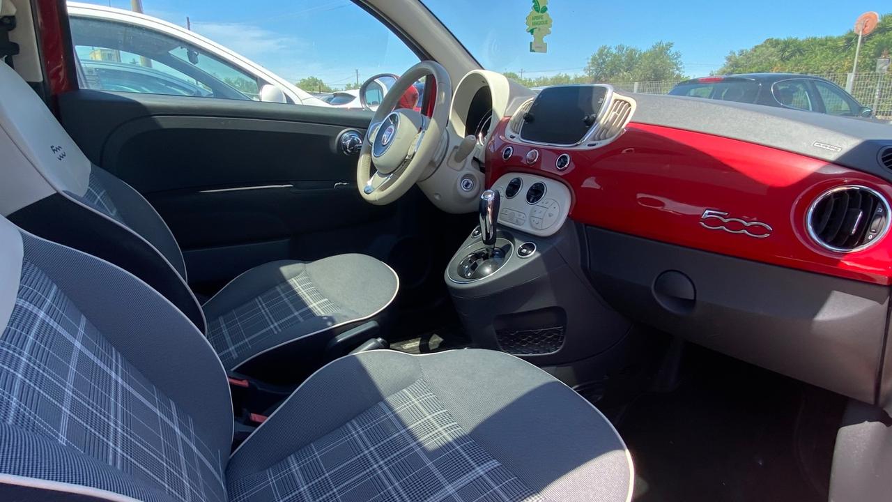 Fiat 500 1.2 Lounge Cambio Automatico | 2017