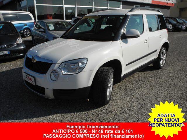 SKODA Yeti 1.2 TSI 105cv -OK NEOPATENTATI- UNICO PROPRIETARIO