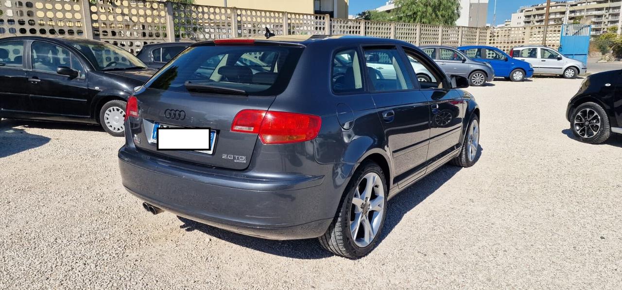 Audi A3 SPB 2.0 16V TDI quattro Ambition 2007