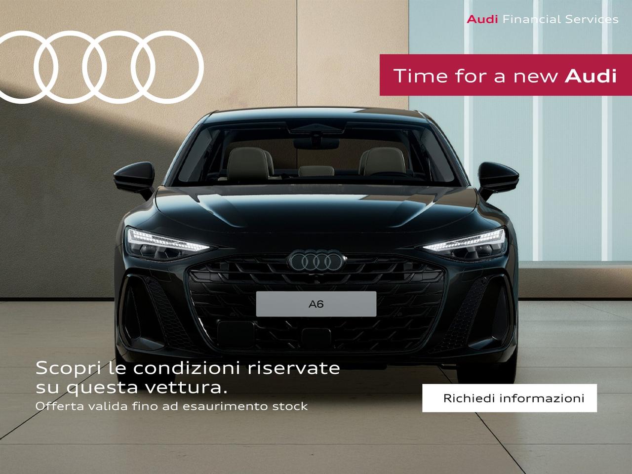 Audi A6 2.0 tdi mhev + s line edition 204cv s-tronic