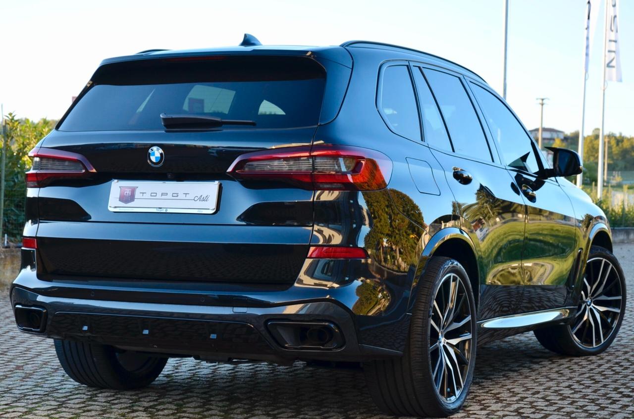 BMW X5 XDRIVE25d MSPORT 231cv AUTO, ECCELLENTI CONDIZIONI, GAR. UFF BMW 6/2026, BOLLO 7/2026, SERVICE UFF BMW, FARI LED, RETROCAMERA, 22", PERMUTE