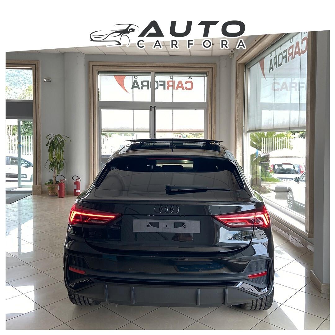 Audi Q3 SPB 35 TDI Identity Black km0 |tetto|matrix|R 20"!
