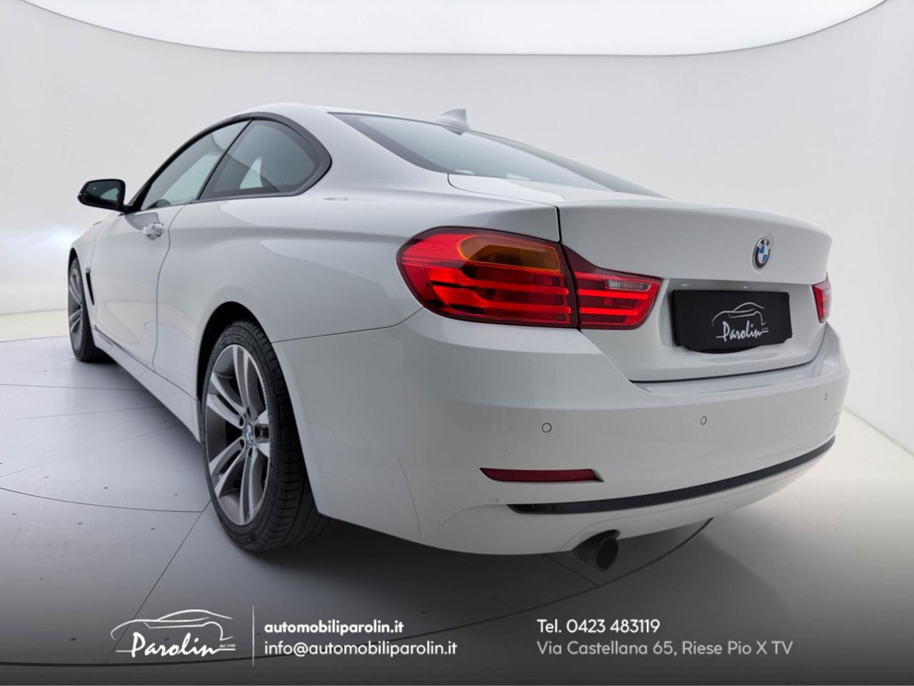BMW 420 i Coupe Sport Xenon-ACC-Park-Black pack
