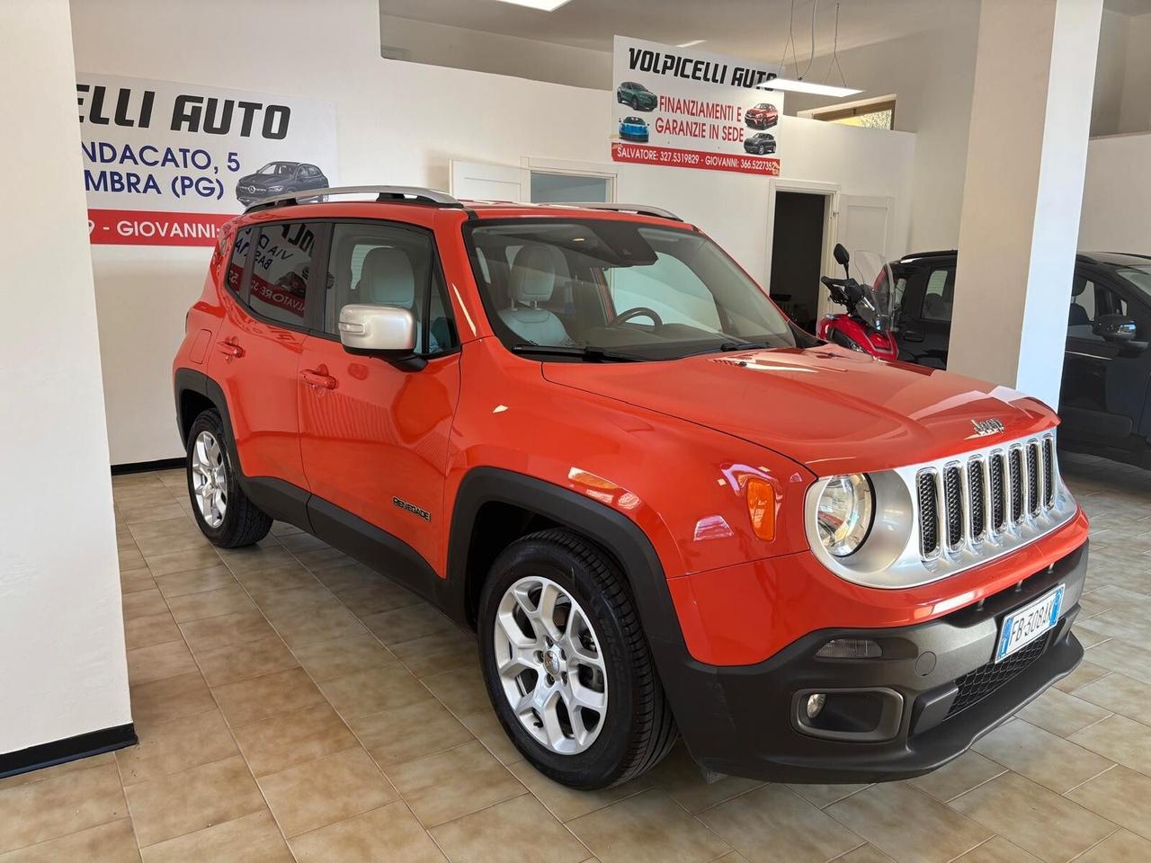 JEEP RENEGATE ANNO 2015 DS 1.6 ADATTA NEOPATENTATI KM 161 MILA