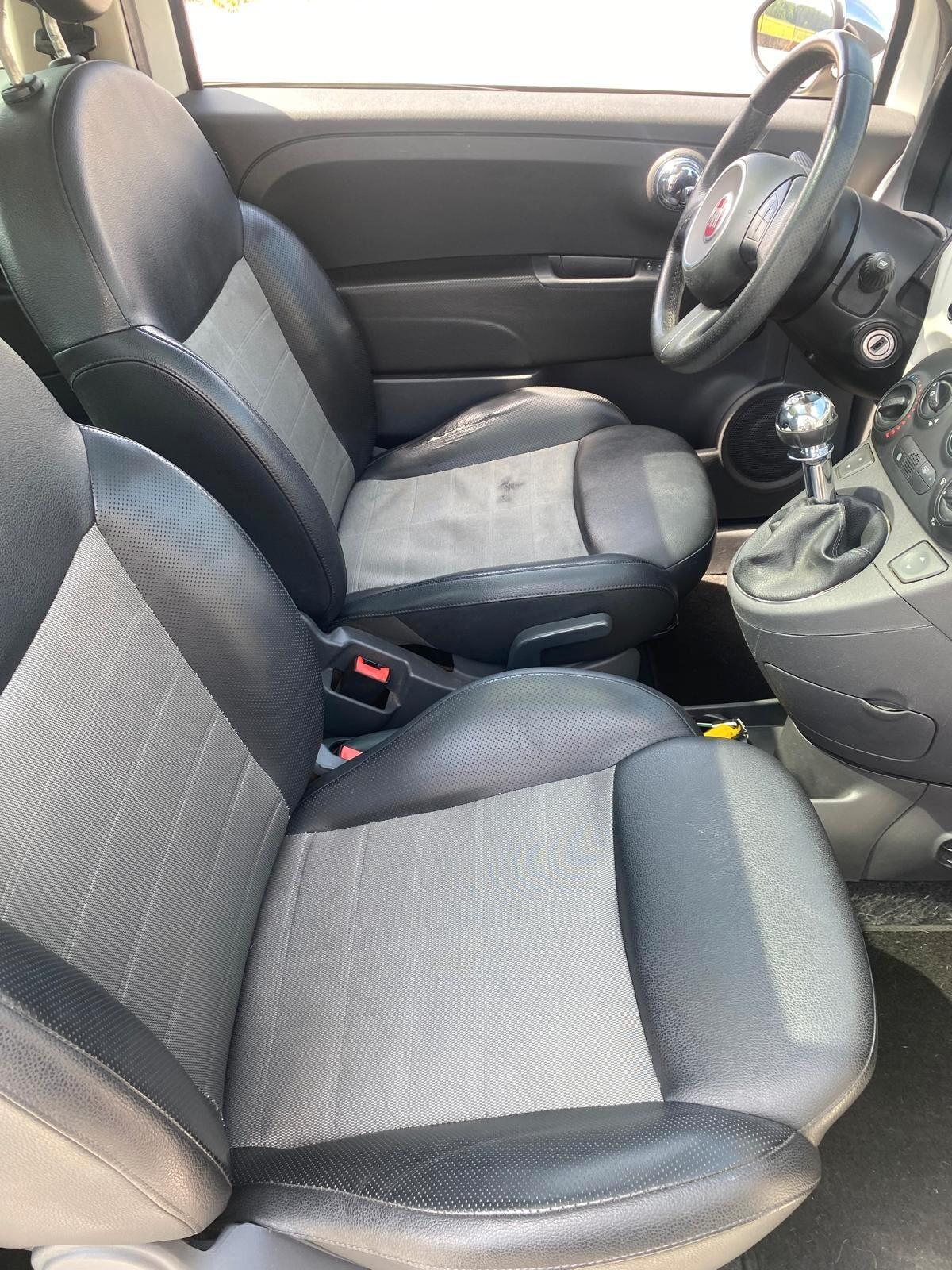 Fiat 500 1.2 Lounge (panoramico) ADATTA AI NEOPATENTATI *109253* KM
