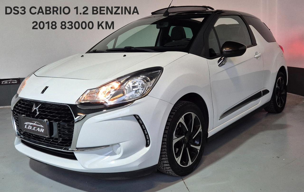 DS DS3 3 PureTech 110 Sport Chic Cabrio (NEOPATENTATI)