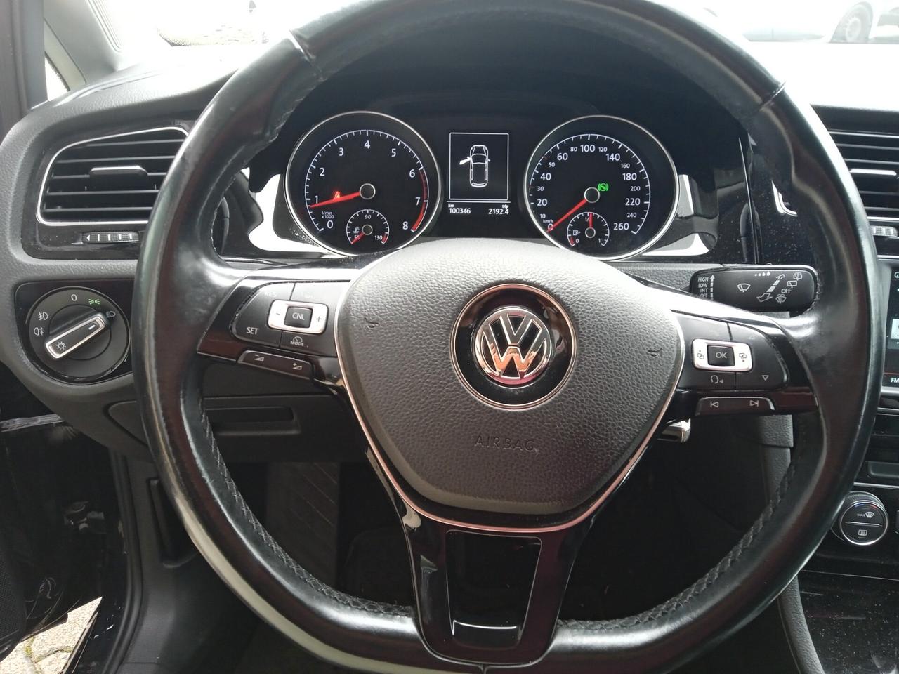 Volkswagen Golf TSI HIHGLINE 17" SENS PARK DOPPI NAVY CRUISE CONTROL SEDILI SPORTIVI IN ALCANTARA
