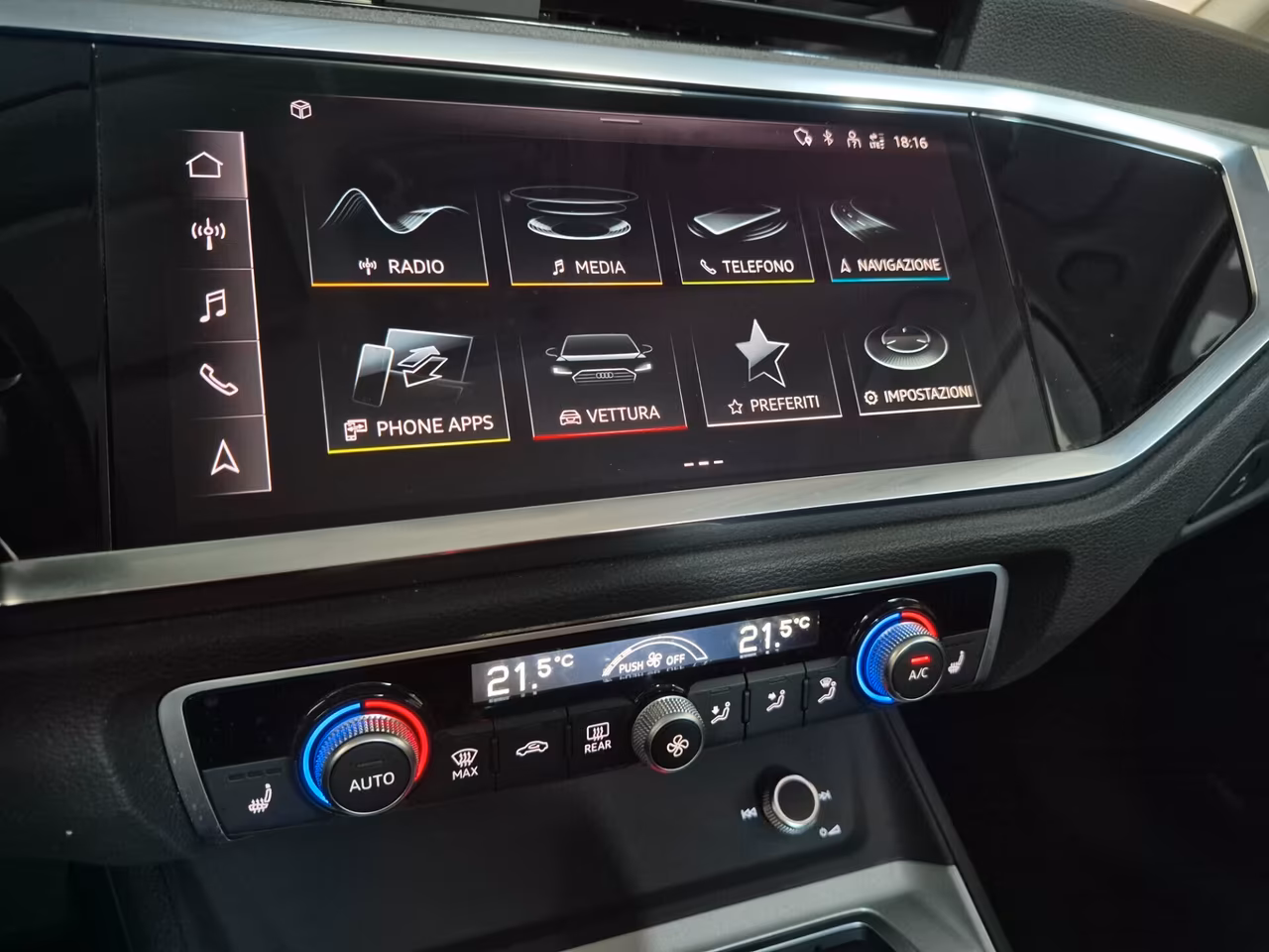 Audi Q3 35 2.0 TDI S-TRONIC LED APPLE CAR PLAY/ANDROID AUTO SEDILI SPORTIVI RISCALDABILI KM CERTIFICATI E TAGLIANDATI AUDI