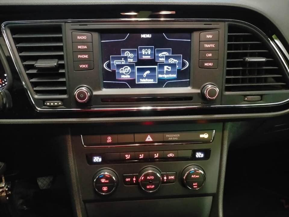SEAT LEON 1.6 tdi Business Navi Unico propr.