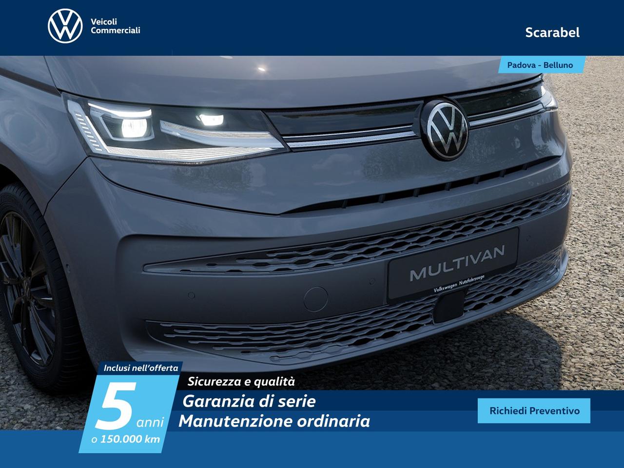 Volkswagen T7 Multivan lungo 1.5 phev life 4motion 245cv dsg 7p.ti