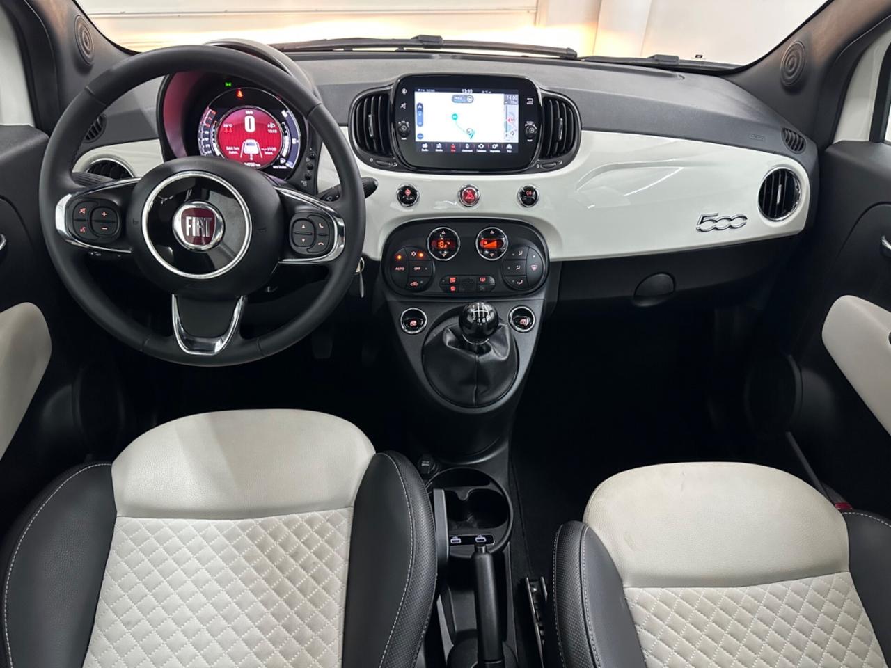 Fiat 500 Hybrid Dolcevita Tetto/navi/TFT