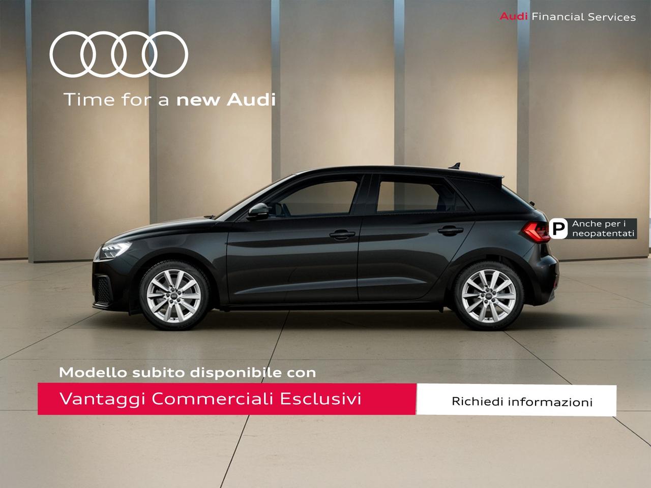 Audi A1 sportback 30 1.0 tfsi business 116cv s-tronic