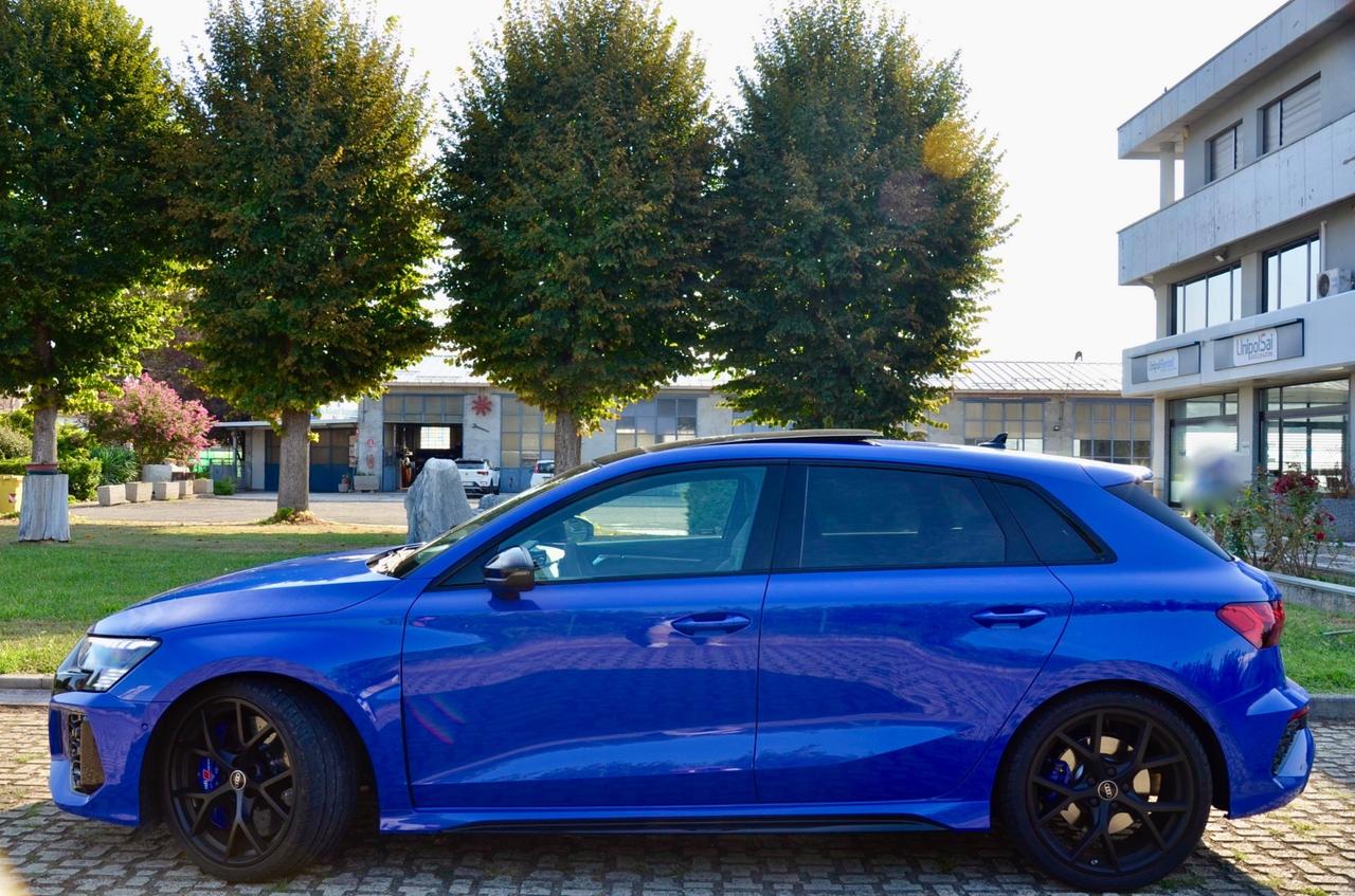 AUDI RS3 Sportback 2.5 tfsi 400cv, CARBOCERAMICI , PERMUTE