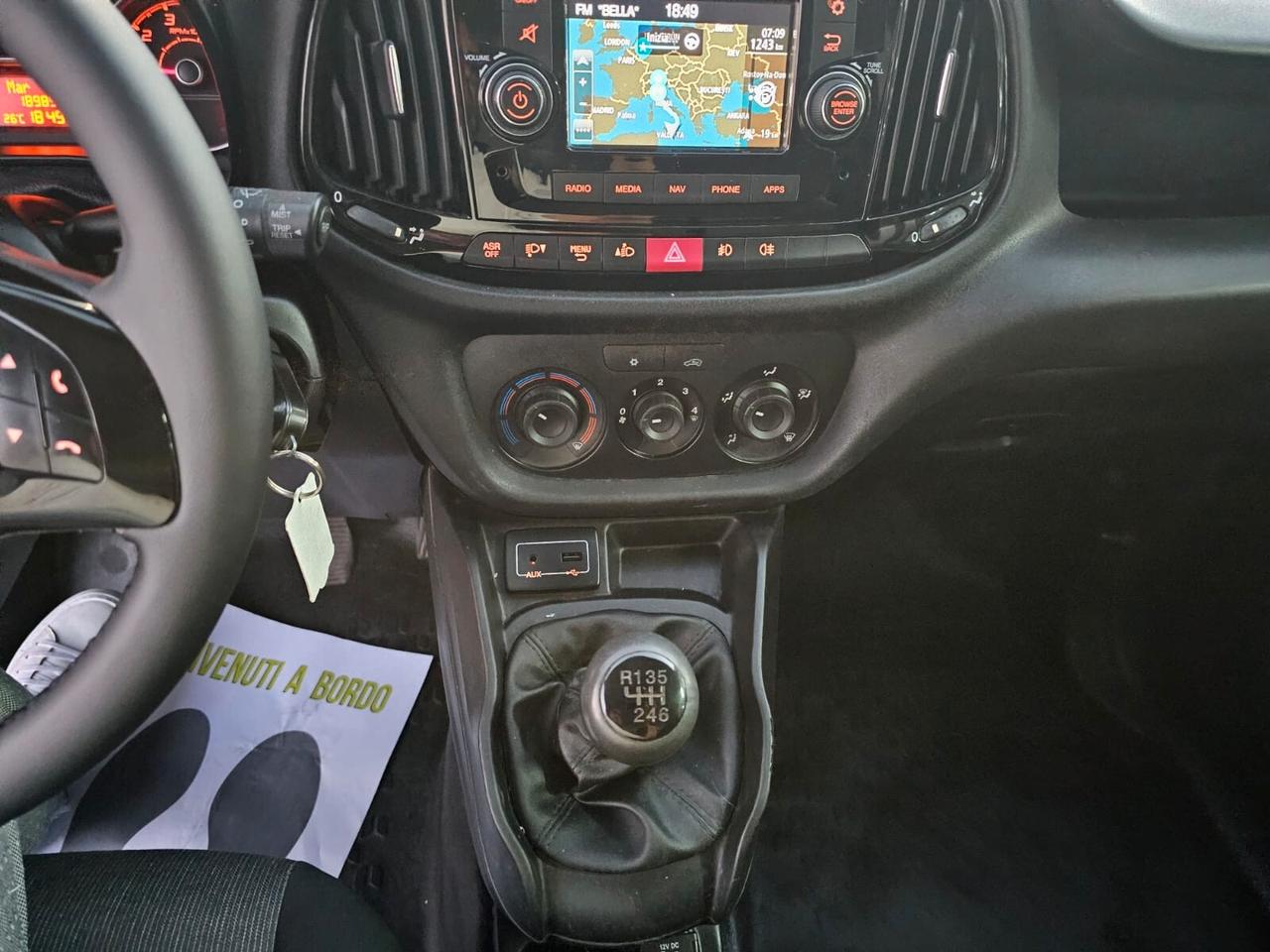 FIAT DOBLO' MAXI 1.6MJT 3 POSTI 08/2018