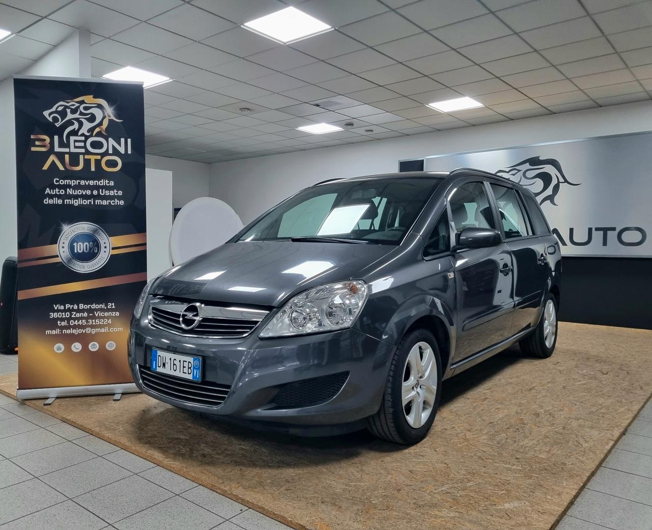 OPEL ZAFIRA 1.6 BENZINA/GPL 115CV 7 POSTI