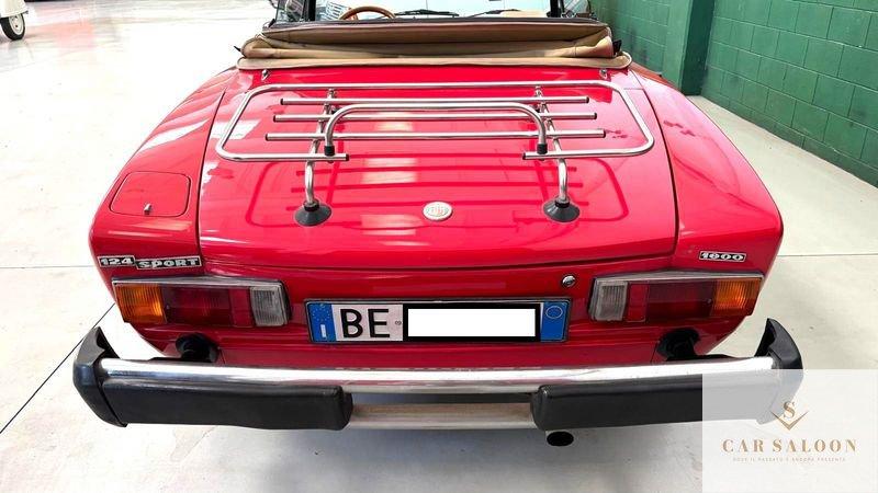 FIAT 124 Spider TAGLIANDATA - PRONTA ALL'USO
