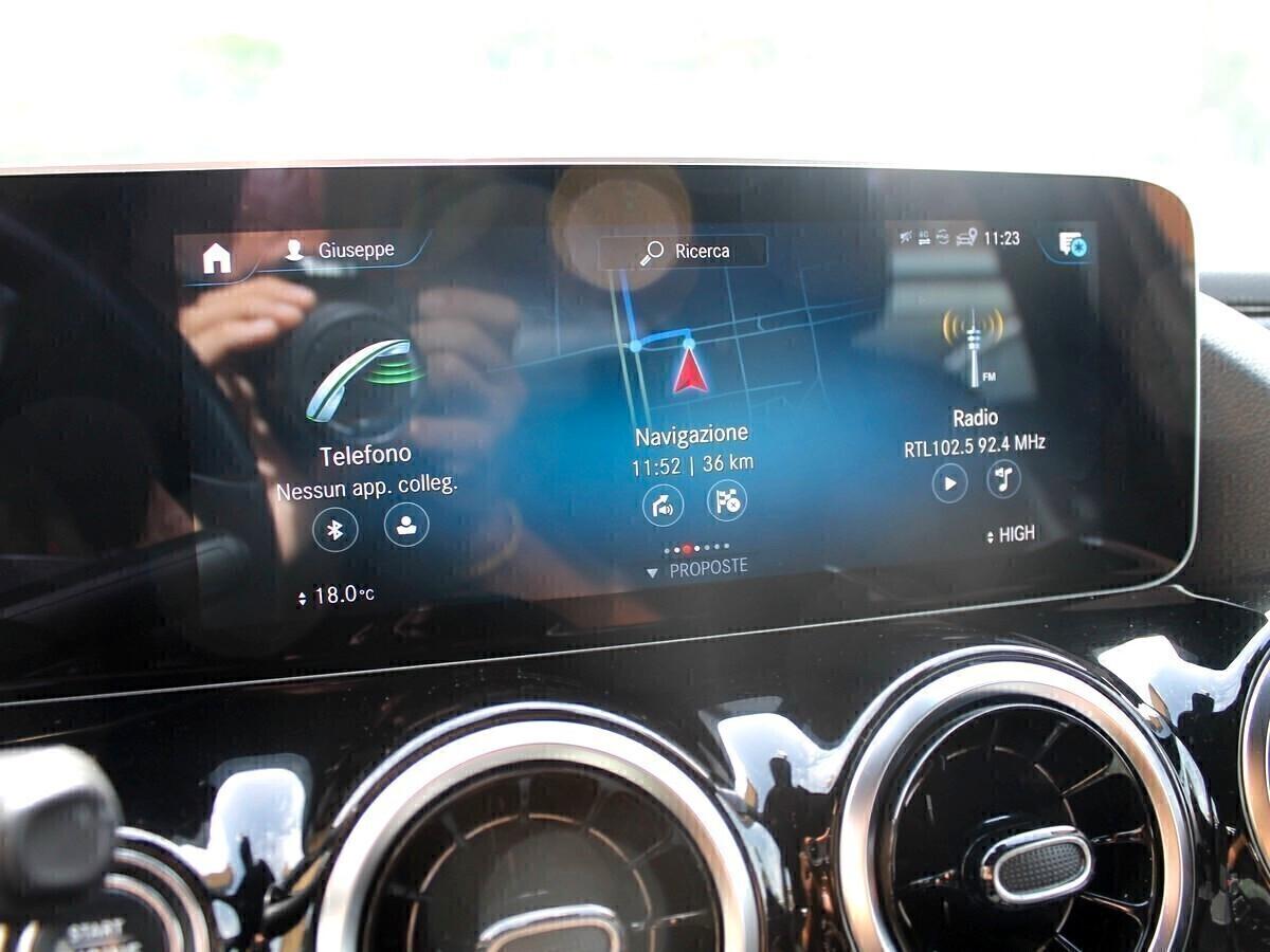 Mercedes-benz 180 d Sport Navi Sensori Park UNIPRO IVA DEDUCIBILE