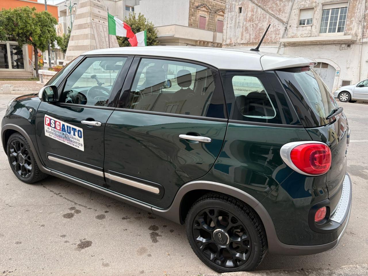 FIAT 500L 1.6 MJT TREKKING BICOLORE OTTOB 2017 DISTRIBUZ ESEGUITA PERFETTA
