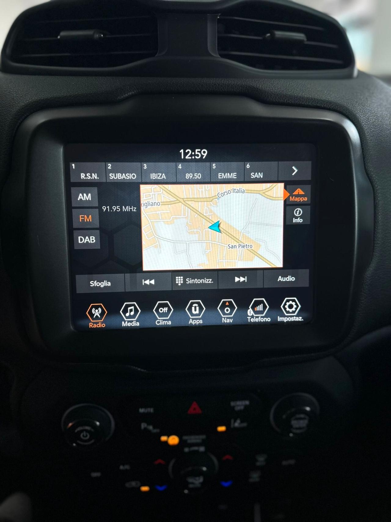 Jeep Renegade 1.6 Mjt 130 CV Limited 2024 FULL LED