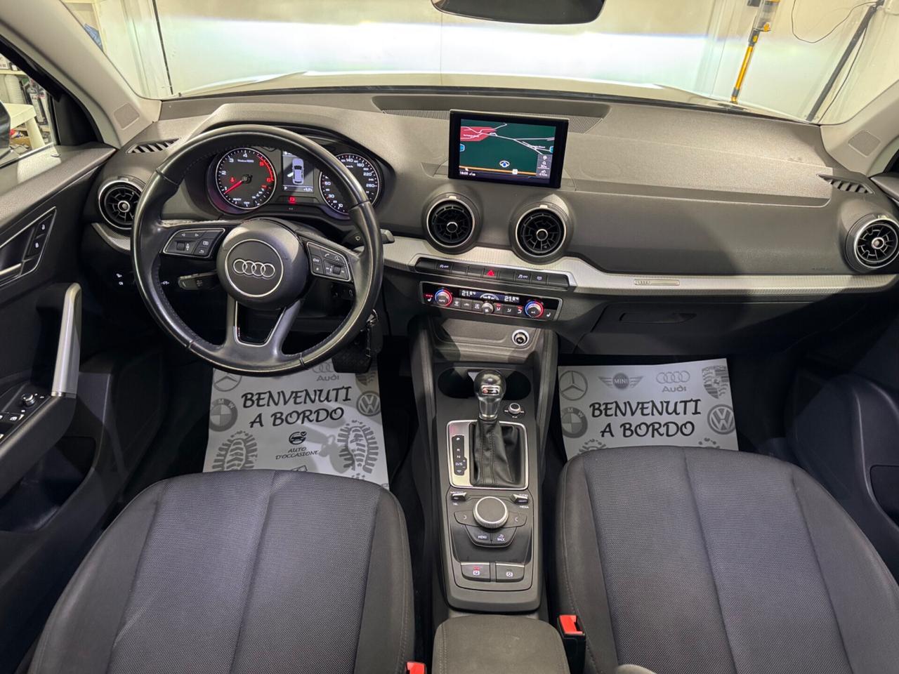 AUDI Q2 1.6 TDI S-TRONIC SEDILI RISCALDATI , SENSORI ANT & POST E NAVIGATORE