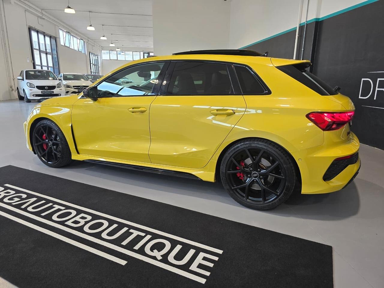 Audi RS3 SPB GIALLO PITONE/TETTO/SCARICHI