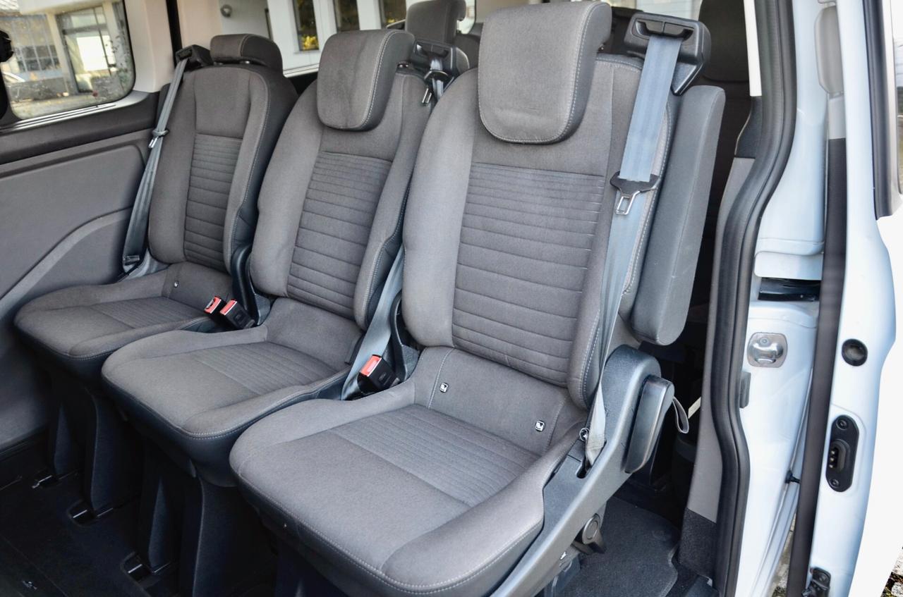 FORD TOURNEO CUSTOM 2.0 TDI 130cv 9 POSTI, VETTURA PRIVATA NO IVA, EURO 6D, PERMUTE