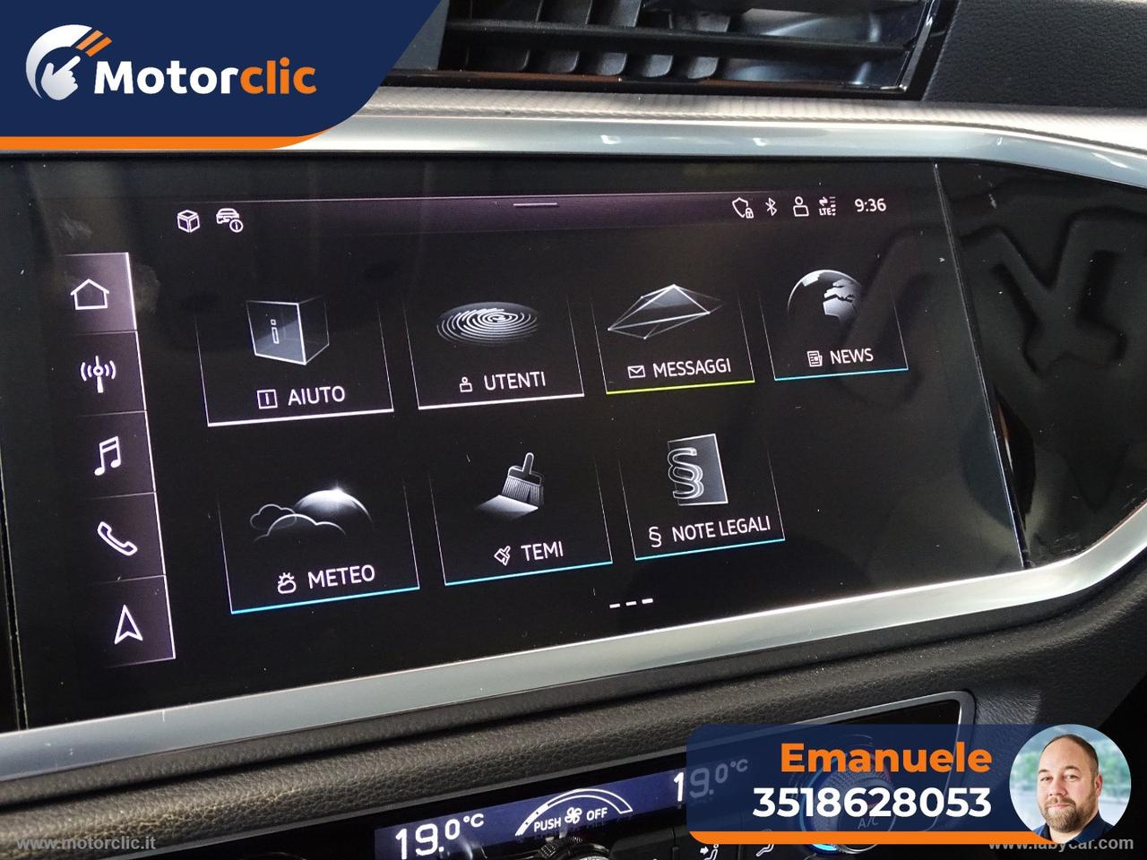 AUDI Q3 35 TDI S tronic Business Advanced 3 GARANZIA NOV2027/20KM