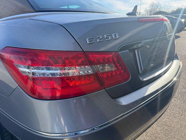 MERCEDES-BENZ E 250 CDI CABRIO BlueEFFICIENCY SPORT *MANUALE*