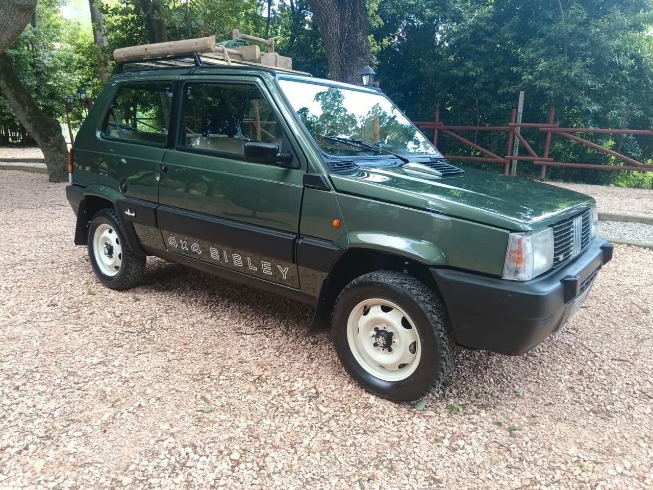 Fiat Panda 1000 4x4 Sisley + Carrello in tinta carrozzeria