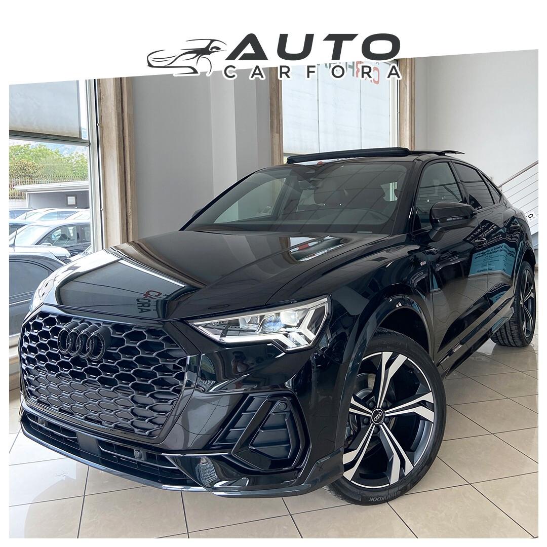 Audi Q3 SPB 35 TDI Identity Black km0 |tetto|matrix|R 20"!