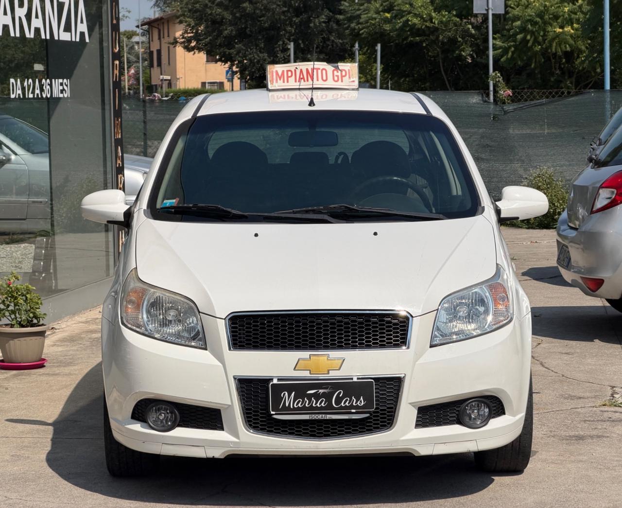 Chevrolet Aveo-Motore revisionato-GPL 2030-Neopatentati