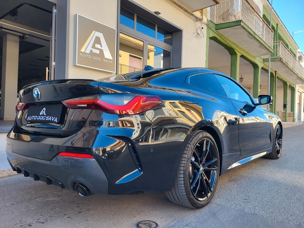 Bmw 420d 48V Coupé M Sport Cerchi 19 Fari Laser Cockpit Pelle Totale...