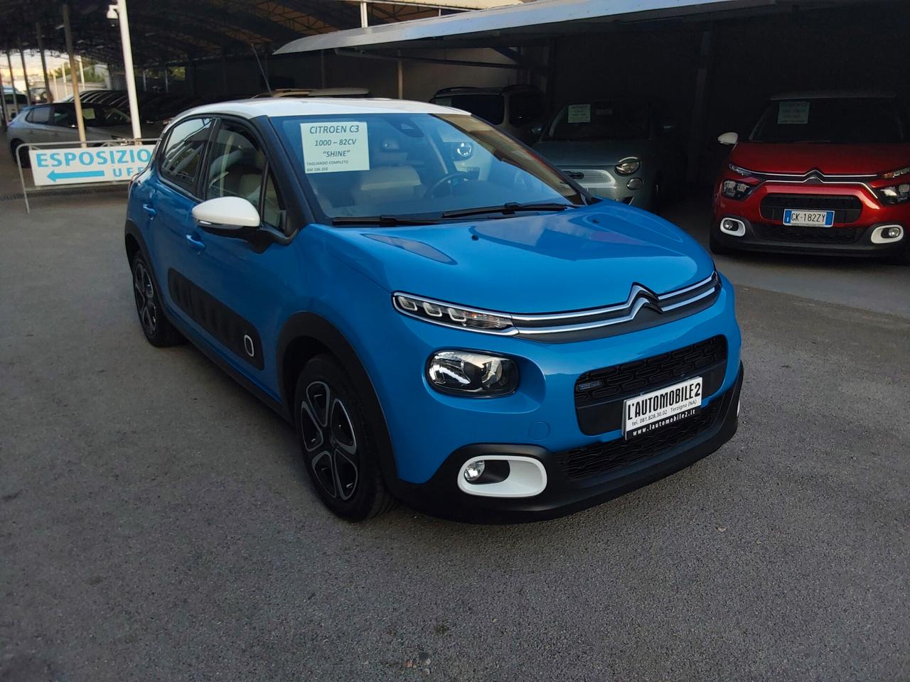 Citroen C3 1.2 PureTech 82 Cv Shine (Bicolore Metallizzato).