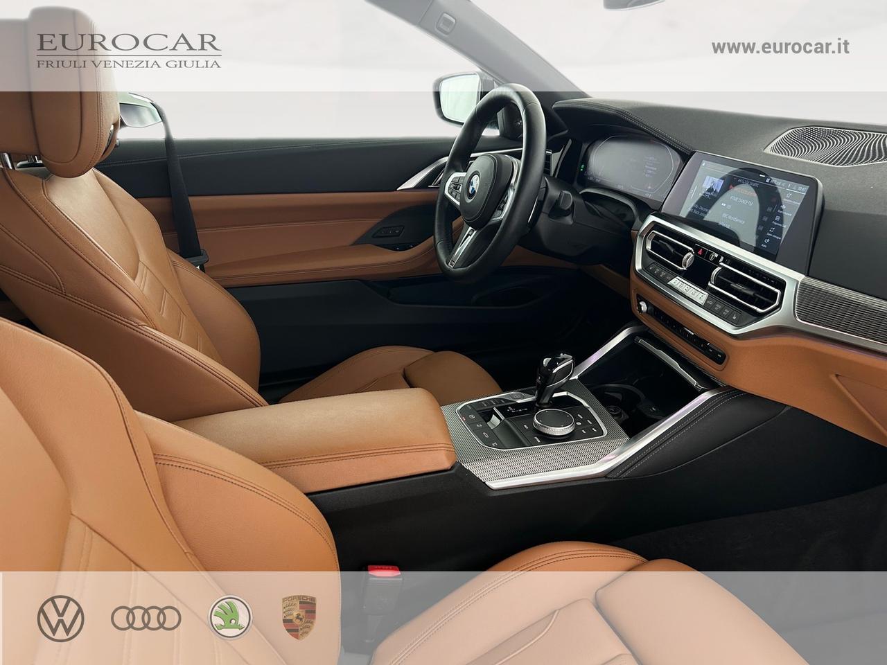 BMW Serie 4 420d cabrio mhev 48v sport auto