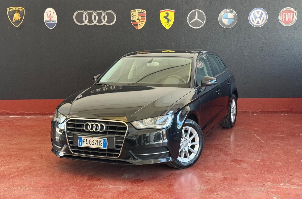 Audi A3 SPB 1.6 TDI 105 CV CR Ambition OK NEOPATENTATI
