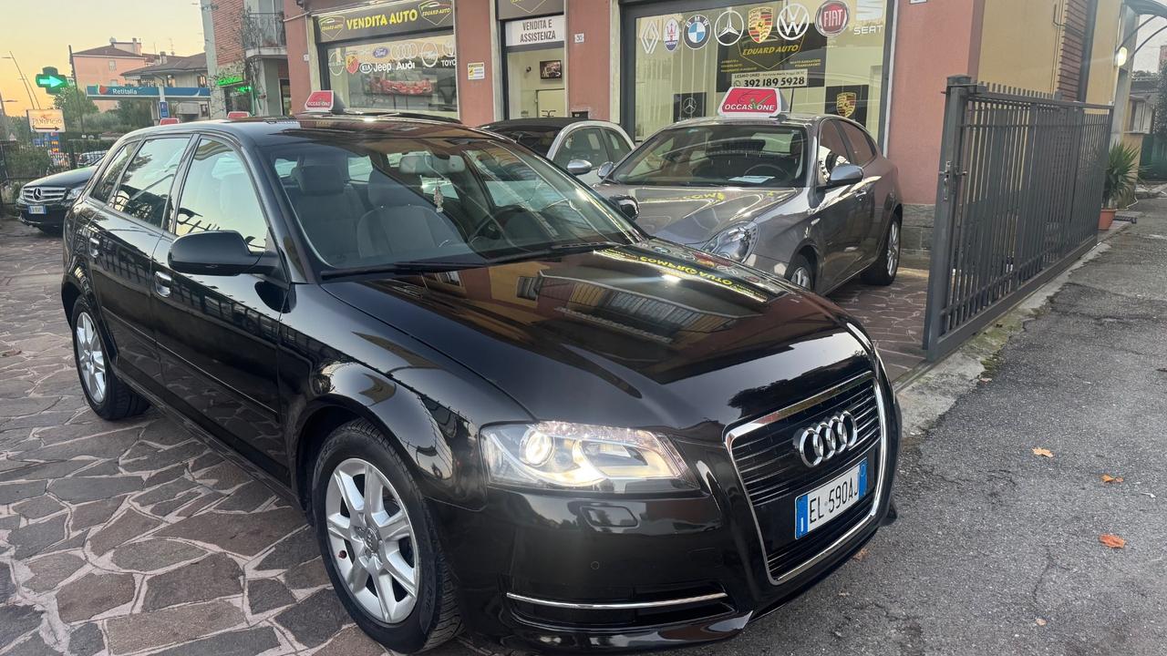 Audi A3 SPB 1.6 TDI 105 CV S tronic Ambition