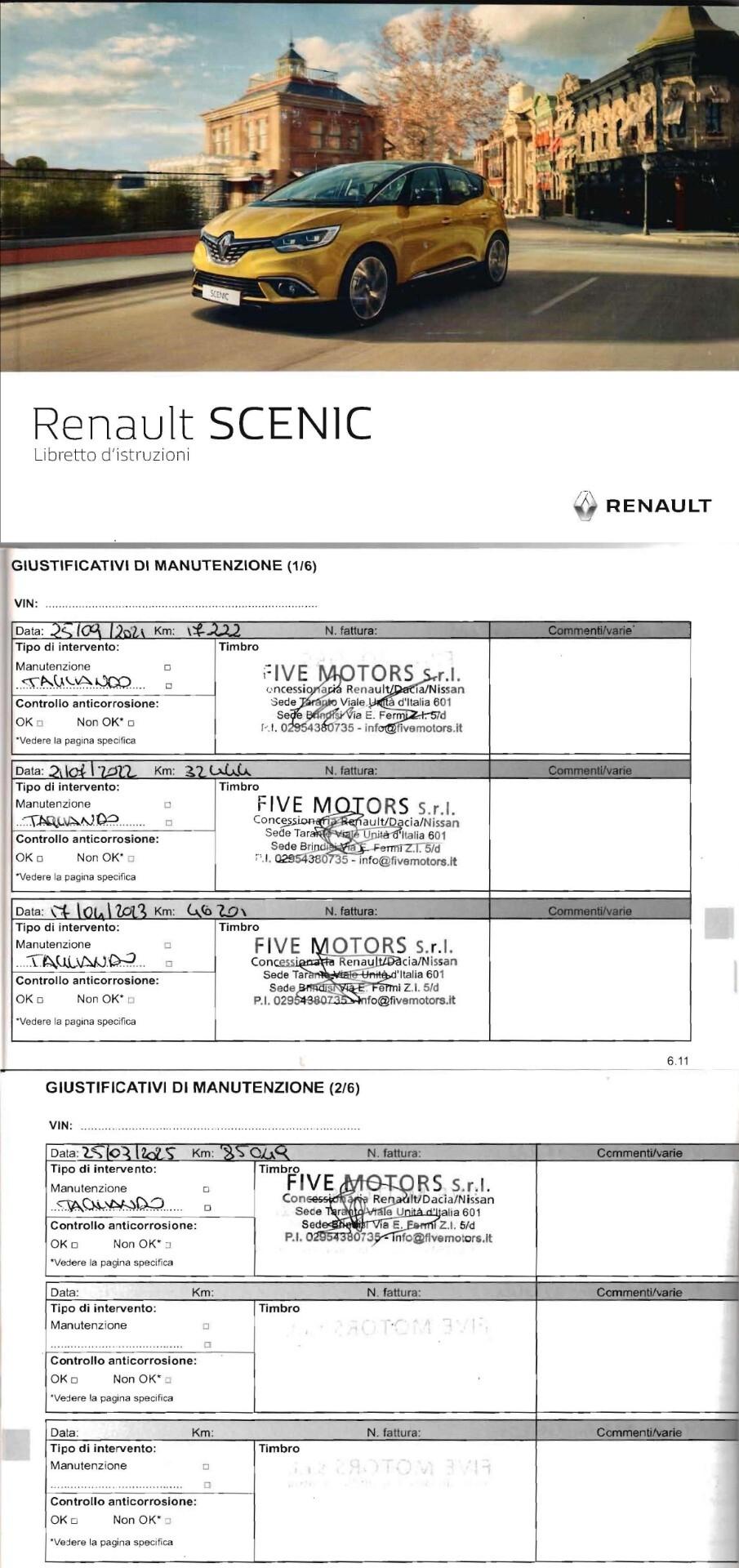 Renault Scenic Scénic 1.7 dCi 120 CV Sport Edition