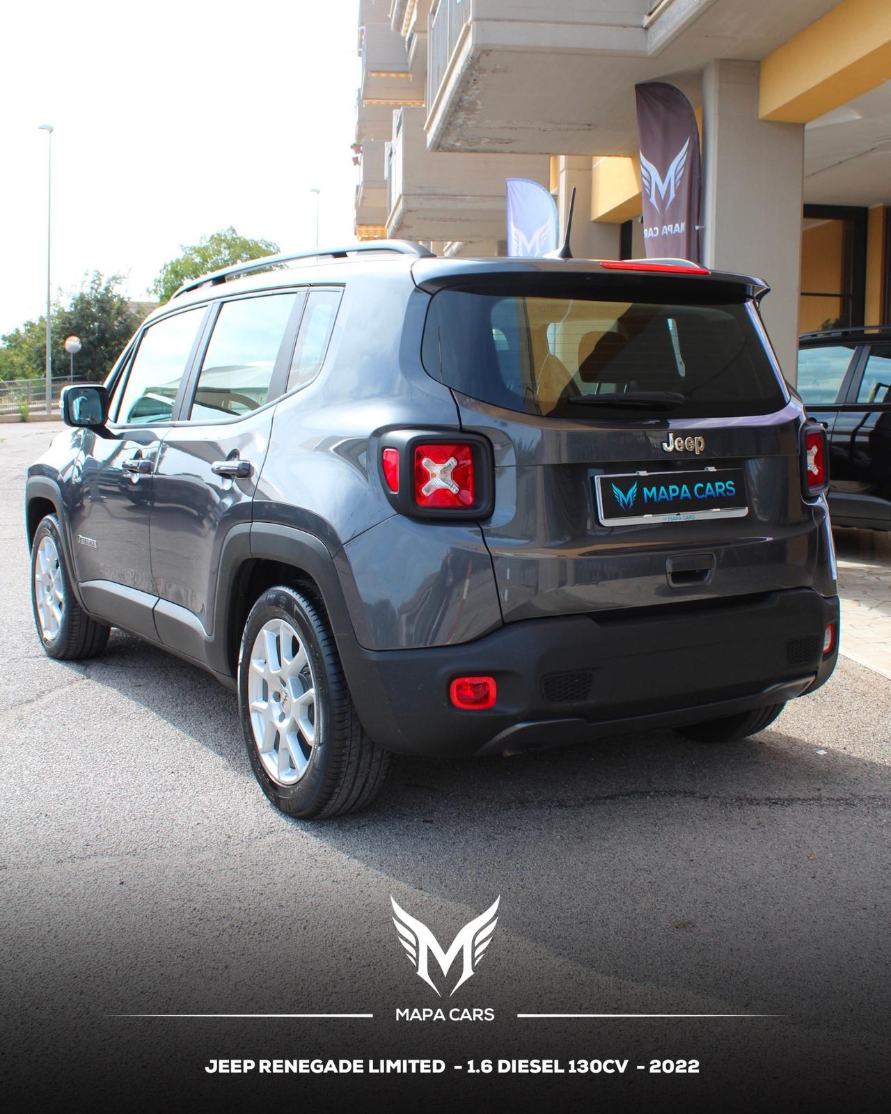 Jeep Renegade 1.6 Mjt 130 CV Limited
