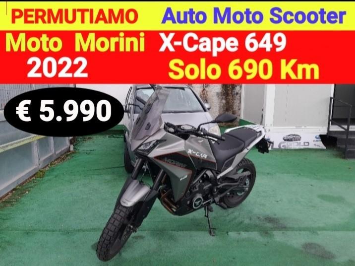 Moto Morini X-Cape 649 NUOVO Permutiamo